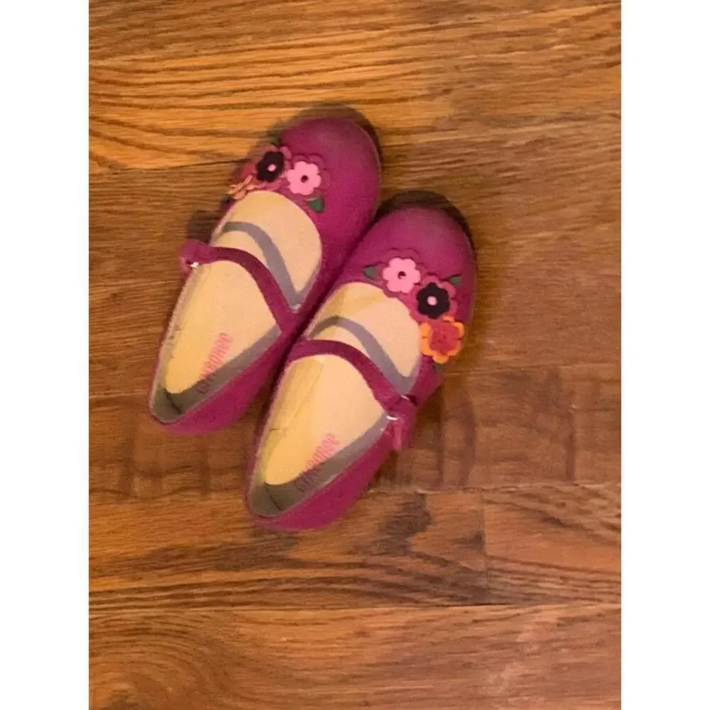 Gymboree Magenta Multicolor Floral Shoes​​